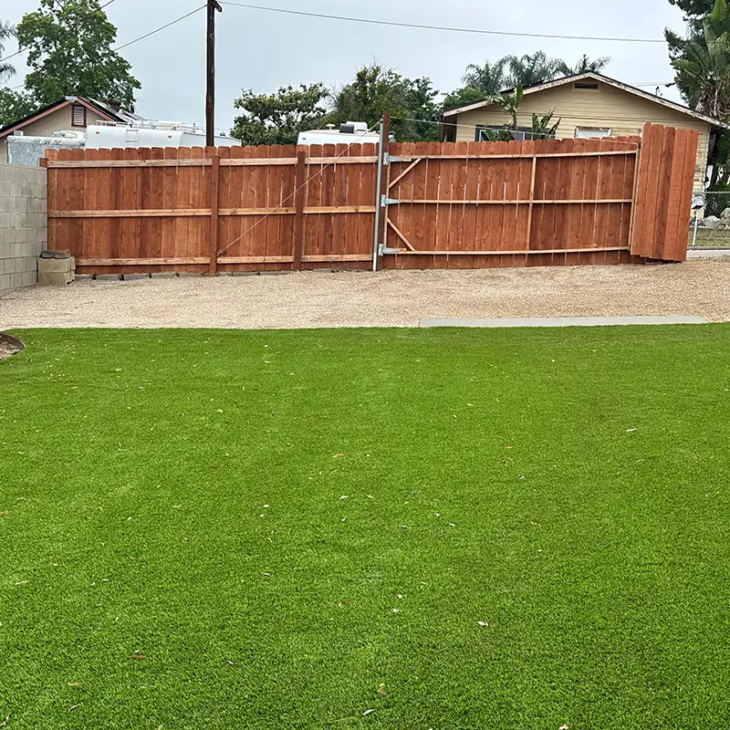 well-maintained green lawn serviced by Ultra Landscaping in East County San Diego